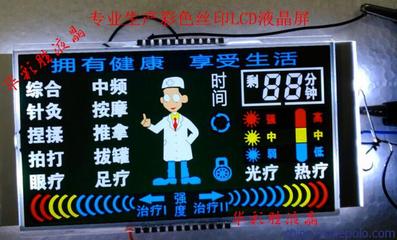 空气质量检测仪LCD液晶显示屏断码屏图片大全 华彩胜技术解析